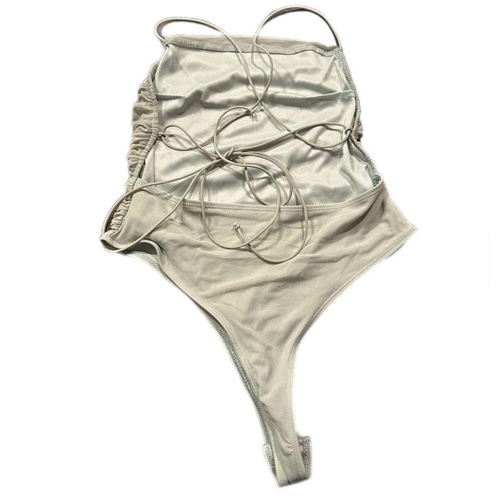 Shein‎ light green bodysuit